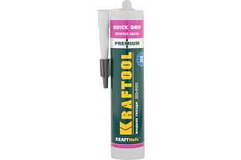 Монтажный клей Kraftool KraftNails Premium KN-990, экспресс хватка, 310 мл 41347