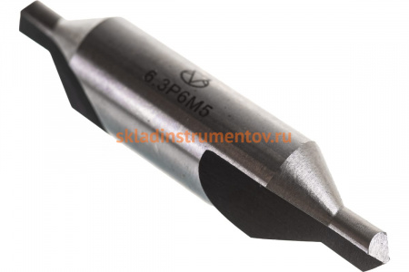 Сверло центровочное 6.3мм Р6М5 тип А GRIFF a140025