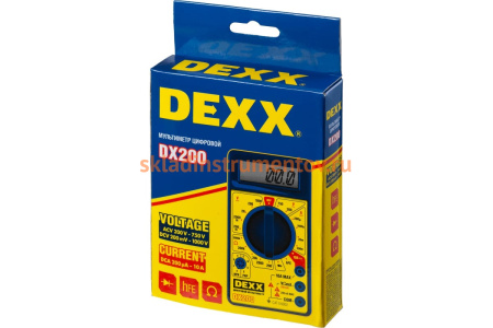 Цифровой мультиметр DEXX DX200 45300