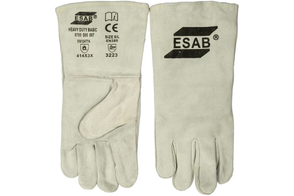 Спилковые краги с подкладкой ESAB Heavy Duty BASIC 9L СВ000008903 Спилковые краги с подкладкой ESAB Heavy Duty BASIC 9L СВ000008903