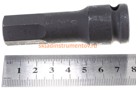 Бита-головка ударная 1/2” HEX 17х78мм JTC 447917