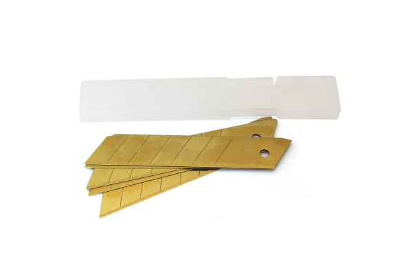 Лезвия для ножей сегментированные, титановые, 25 мм, 5 шт. VIRA 832025