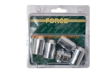 Набор секреток на колесные диски 1/2RH 5 предметов FORCE 644205
