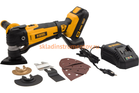 Многофункциональный аккумуляторный инструмент DENZEL MTL-IB-18-02 28401 Многофункциональный аккумуляторный инструмент DENZEL MTL-IB-18-02 28401