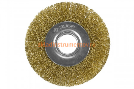 Щетка дисковая для УШМ (100х22 мм) Зубр 35187-100