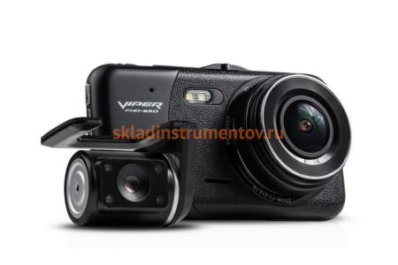 Видеорегистратор Viper 650 + кам. заднего вида, салонная УТ000015028