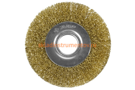 Щетка дисковая для УШМ (150х22 мм) Зубр 35187-150