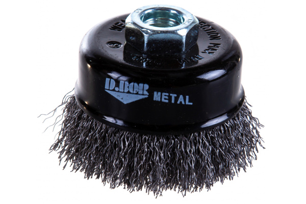 Щётка чашечная гофрированная METAL Standard (75 мм; М14) для УШМ D.BOR D01-MS-075-M14-030