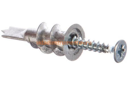 Дюбель со сверлом для гипсокартона 3 шт. (33 мм; ТФ6) ЗУБР 4-301286