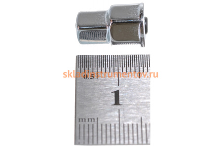 Переходник для трещоточных ключей 10мм для головок 1/4" KING TONY 373202R