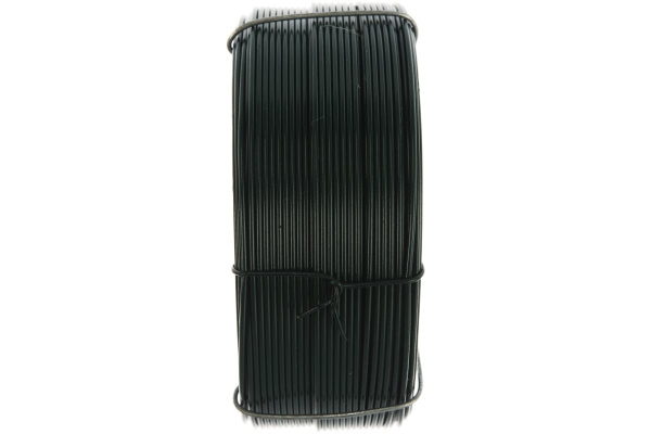 Проволока с ПВХ покрытием СИБРТЕХ зеленая 1,2мм длина 50м 47771