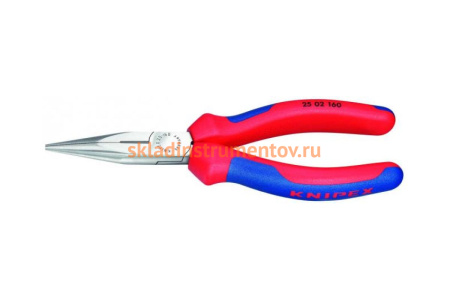Длинногубцы с резцом KNIPEX KN-2502140 Длинногубцы с резцом KNIPEX KN-2502140