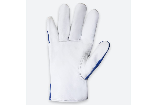 Кожаные перчатки Jeta Safety Locksmith синий/белый JLE321-10/XL