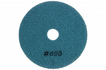 Алмазный гибкий шлифовальный круг Orientcraft АГШК 100 мм, P600, Черепашка для влажной шлифовки 100600