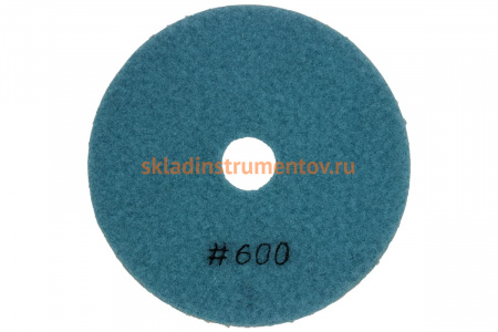 Алмазный гибкий шлифовальный круг Orientcraft АГШК 100 мм, P600, Черепашка для влажной шлифовки 100600