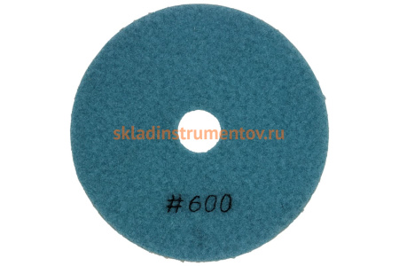 Алмазный гибкий шлифовальный круг Orientcraft АГШК 100 мм, P600, Черепашка для влажной шлифовки 100600