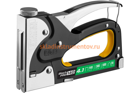 Стальной степлер STAYER HERCULES-140 тип 140, 36, 300, 500, 31510_z01