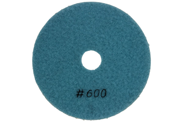 Алмазный гибкий шлифовальный круг Orientcraft АГШК 100 мм, P600, Черепашка для влажной шлифовки 100600