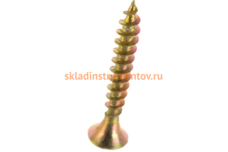 Универсальные саморезы СУ-Ж ЗУБР 25 х 3.5 мм, 65 шт, желтый цинк 300396-35-025