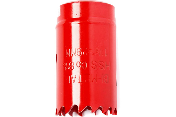 Коронка биметаллическая 29 мм REDVERG 6627101