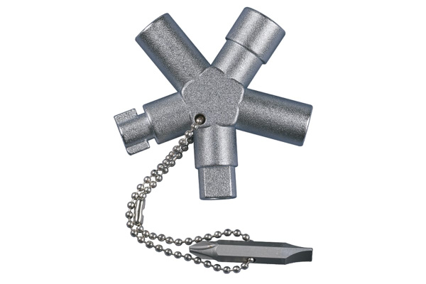 Ключ универсальный для распределительного шкафа с полумесяцем HAUPA „HUPkey“ 110697