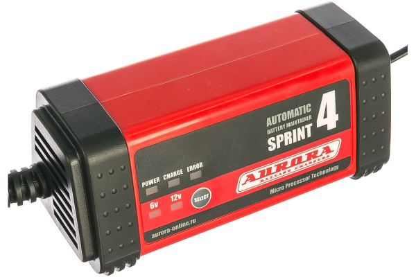 Зарядное устройство Aurora SPRINT 4 automatic 12В 14705 Зарядное устройство Aurora SPRINT 4 automatic 12В 14705