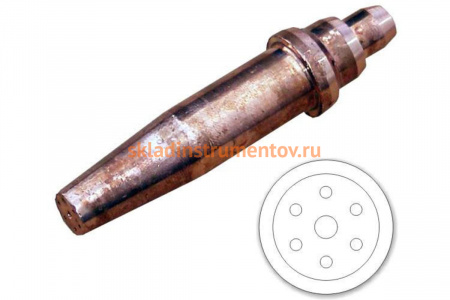 Мундштук № 5А к резакам Р3 Проминь 344/347 Донмет СВ000006350-6