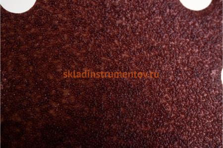 Круг шлифовальный на липучке для обработки дерева (125 мм; Р80; 8 отверстий) KLINGSPOR 270392