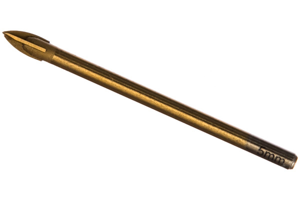 Сверло по стеклу Квадро (5 мм) ПРАКТИКА 034-960