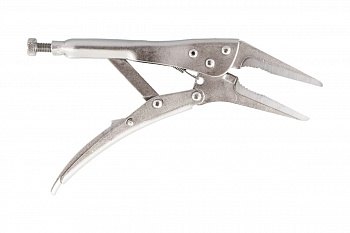 Зажимные клещи с удлиненными губками 225мм КОБАЛЬТ 244-254