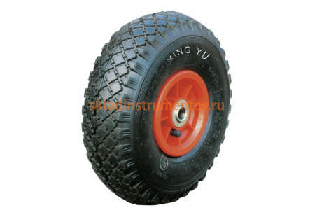 Колесо с симметричной пластиковой ступицей (250 мм; 20 мм; пневматическое) 3 00-4 MFK-TORG PR1805 20