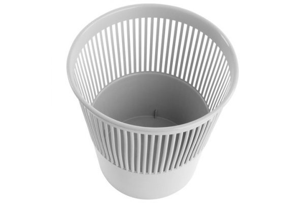 Корзина для бумаг BRAUBERG сетчатая, 9 литров, серая 237002 Корзина для бумаг BRAUBERG сетчатая, 9 литров, серая 237002