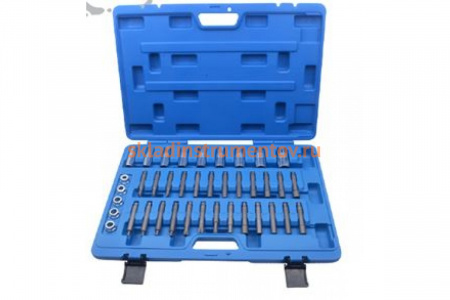 Набор головок и вставок для стоек амортизаторов 39 предметов , в кейсе ROCKFORCE RF-939T1