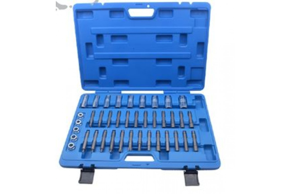 Набор головок и вставок для стоек амортизаторов 39 предметов , в кейсе ROCKFORCE RF-939T1