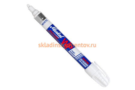 Маркер для мокрых поверхностей Markal Pro-Line WP, 3 мм, белый 96930