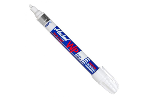 Маркер для мокрых поверхностей Markal Pro-Line WP, 3 мм, белый 96930