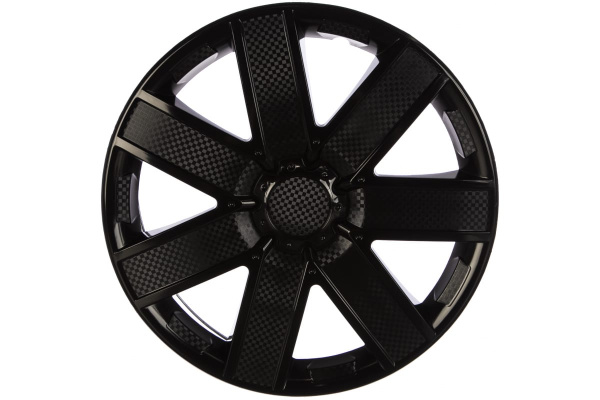 Колесные колпаки Airline 16" Гелакси, черный глянец, 2 шт. AWCC-16-22