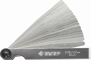 Набор Зубр Мастер щупы автомобильные 0.05-1 мм 13 шт. 4325-H13_z01