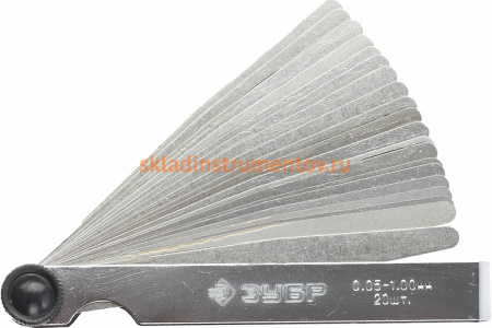 Набор Зубр Мастер щупы автомобильные 0.05-1 мм 13 шт. 4325-H13_z01