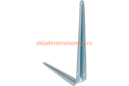 Уголок-кронштейн STAYER MASTER 300х250 мм, белый 37405-1