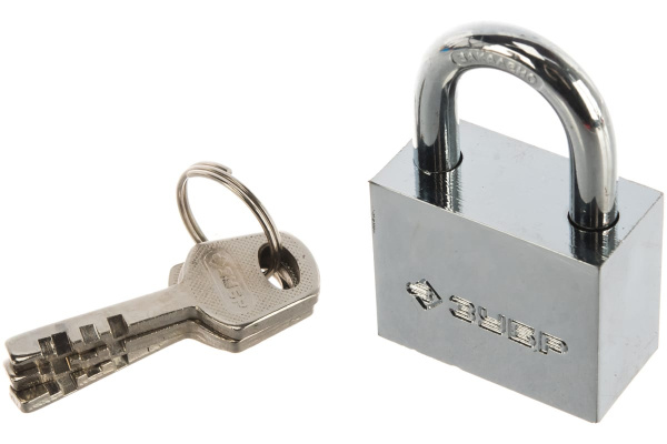 Навесной замок 40 мм ЗУБР МАСТЕР 3710-40_z01