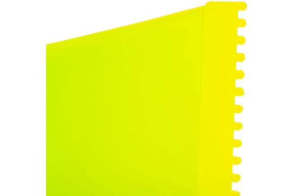 Пластмассовый шпатель для клея СИБРТЕХ зубчатый 2х2 86013