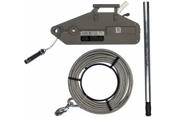 Монтажно-тяговый механизм Zitrek 001-5053 г/п 1.6т, L=20 м
