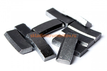 Сегмент алмазный HARD Premium (10 шт; R7; 24x4x10 мм) для алмазных коронок D132-172 REKON 044007-10