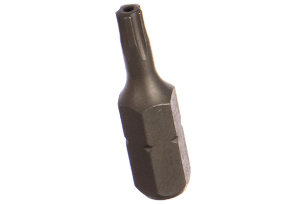 Бита Torx с отверстием 5-ти лучевая (TS15; 25 мм; 1/4) FORCE 12F2515