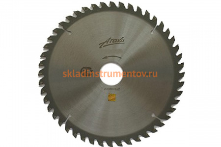 Диск пильный (250 мм; 80T; 32 мм) по ламинату и дсп профи АТАКА 8078090