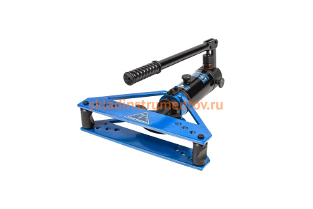 Гидравлический горизонтальный трубогиб STELS 6т,  башмаки 1/2 –1, в металлическом кейсе 18146