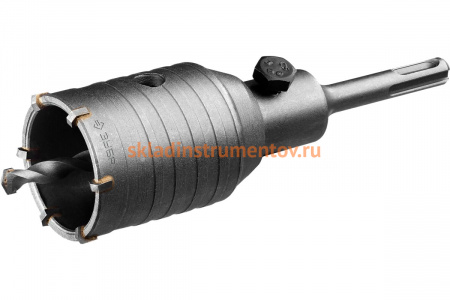 Коронка по бетону МАСТЕР с державкой (50 мм; М22; SDS-Plus) Зубр 29211-50