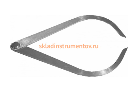 Кронциркуль для наружных измерений GRIFF D111011 100 мм