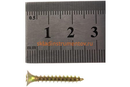 Универсальные саморезы СУ-Ж ЗУБР 25 х 3.5 мм, 65 шт, желтый цинк 300396-35-025